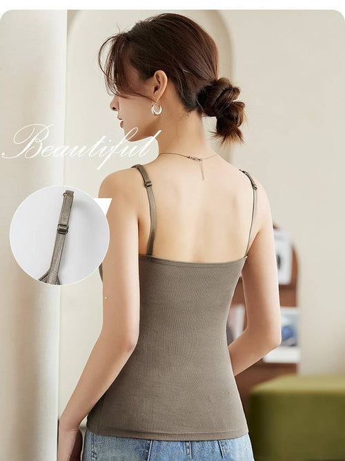 Hope & Sunshine - Modal Padded Longline Camisole Top