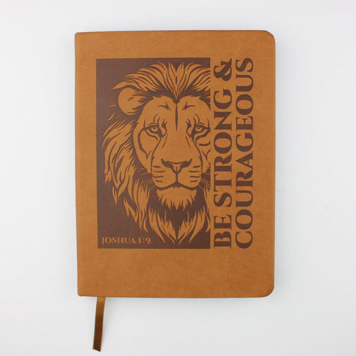 Love in Faith - Be Strong & Courageous Lion | Men's Journal
