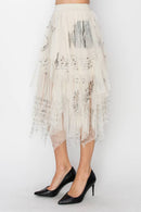 Origami Apparel ~ Lace and Crochet inspired - OLS-4546BG MS