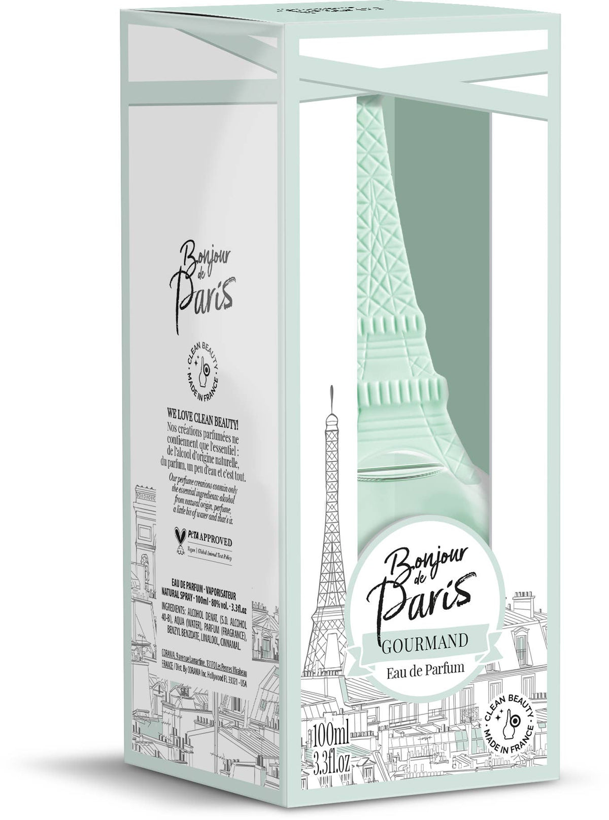 Bonjour de Paris - Eau de Parfum - Gourmet - 3.3 oz (100ml)