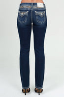 Miss Me-Mid-Rise Straight Leg Jeans