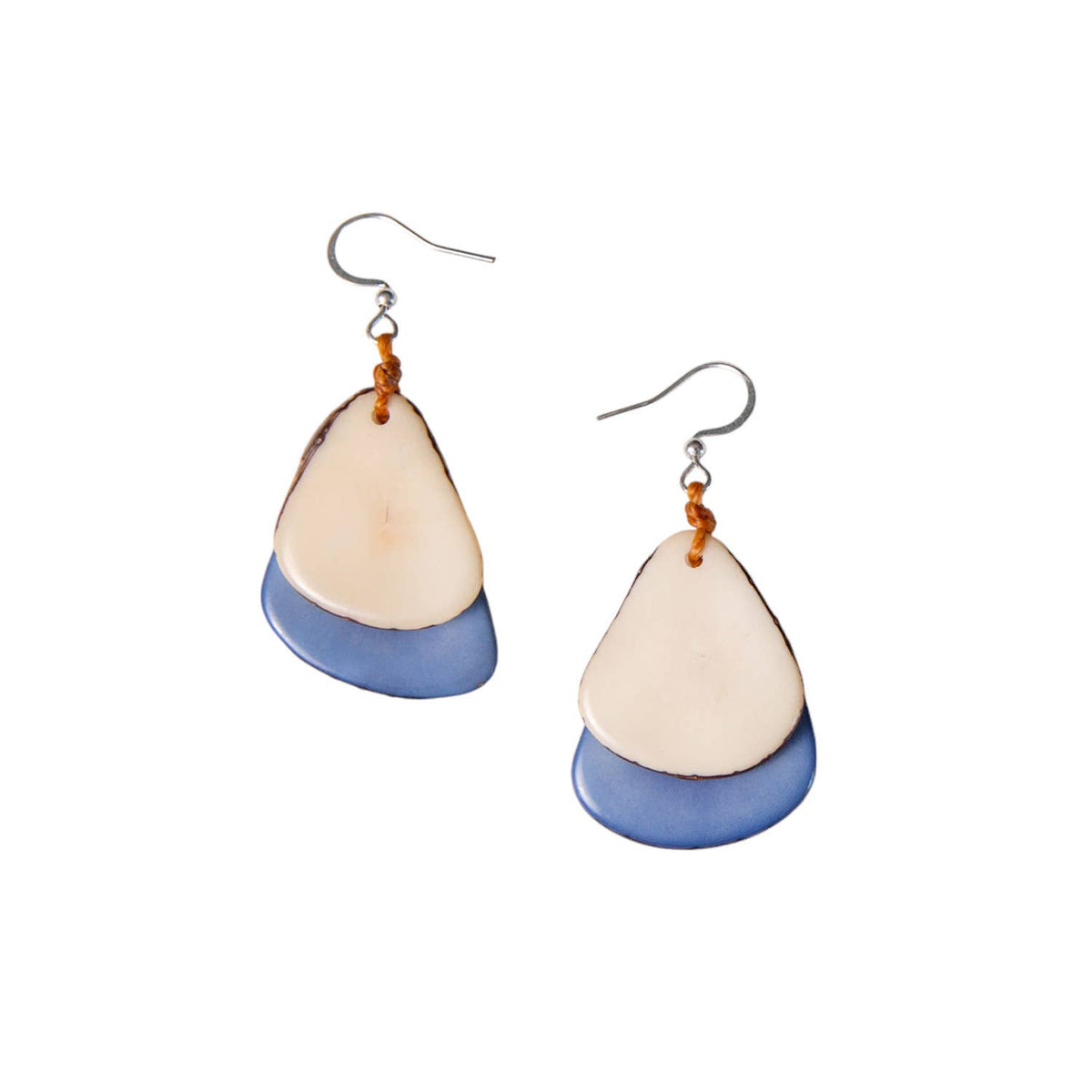 Organic Tagua Jewelry - Fiesta Earrings