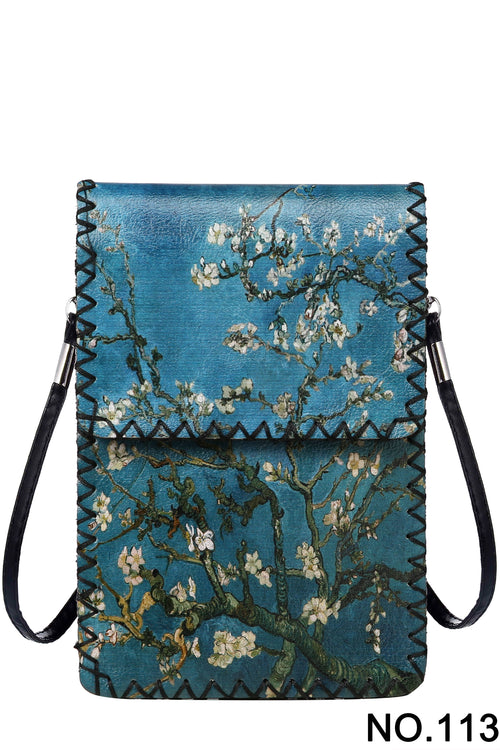 Ole - Almond Blossoms Printed Crossbody HB0580 - NO.113