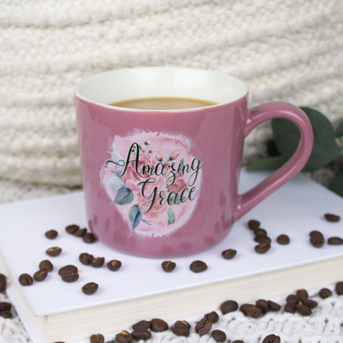 Love in Faith - Amazing Grace 15oz Mug w/ Handle