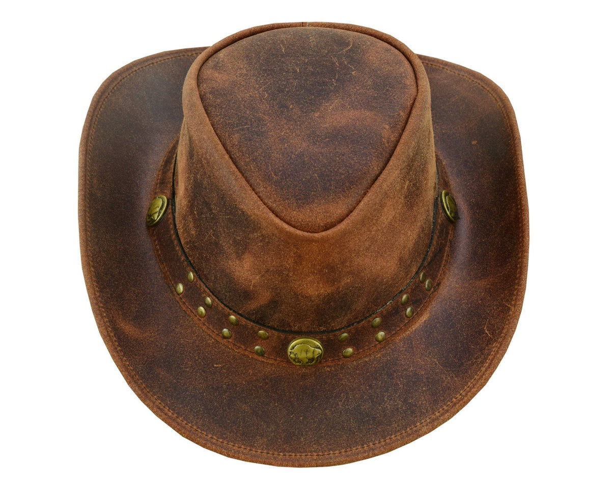 Lesa collection inc - Arizona Leather Hats for Men & Women Cowboy western style