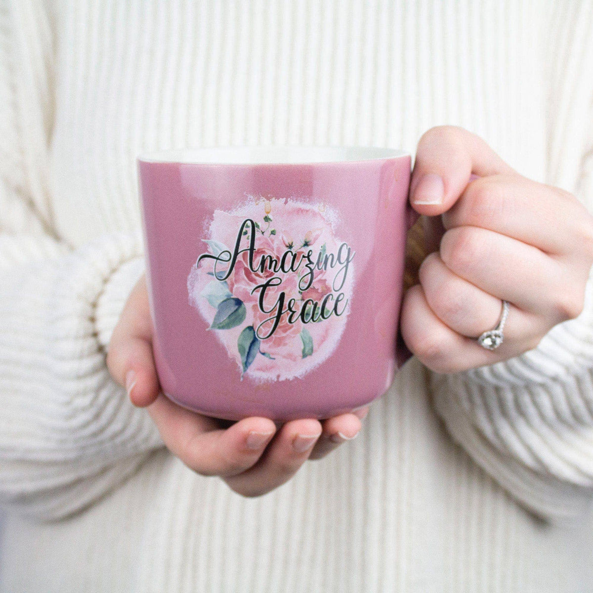Love in Faith - Amazing Grace 15oz Mug w/ Handle