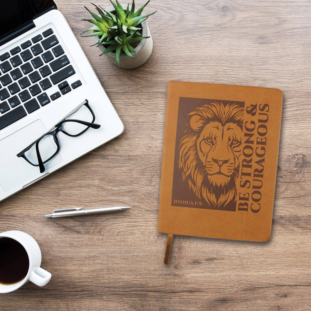 Love in Faith - Be Strong & Courageous Lion | Men's Journal