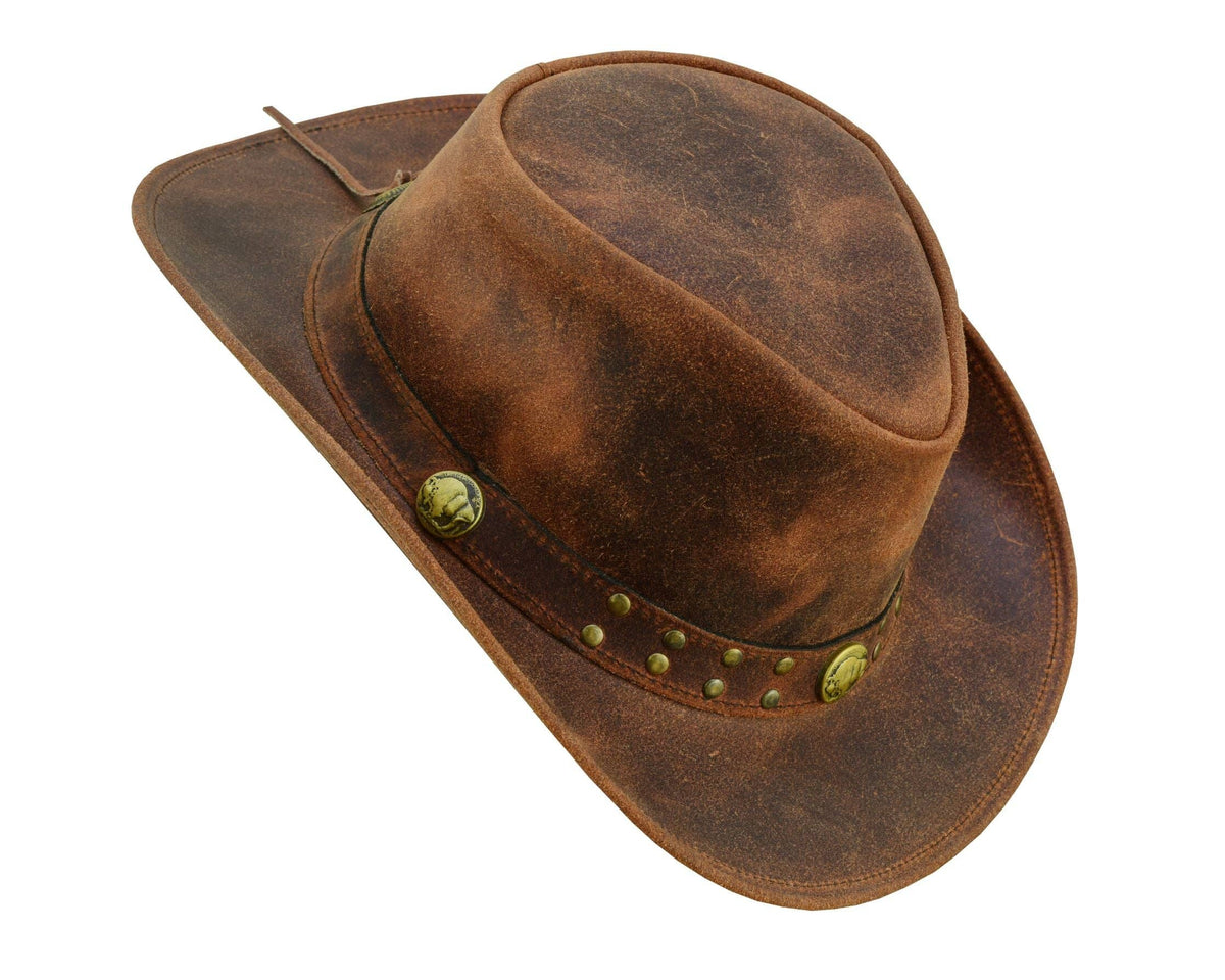 Lesa collection inc - Arizona Leather Hats for Men & Women Cowboy western style