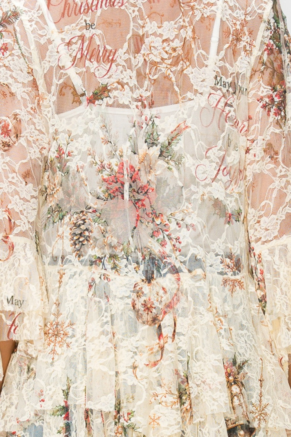 Origami Joyful Tiered Lace Cardigan, 4618BG-JOYFUL — manufacturer view 3