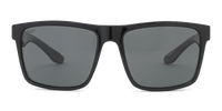 Hobie Cove Float Polarized Sunglasses – Shiny Black Frame / Grey Lens