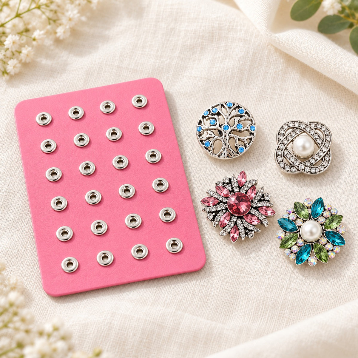 Sandy Snap Interchangeable Charm Holder/Display Mat