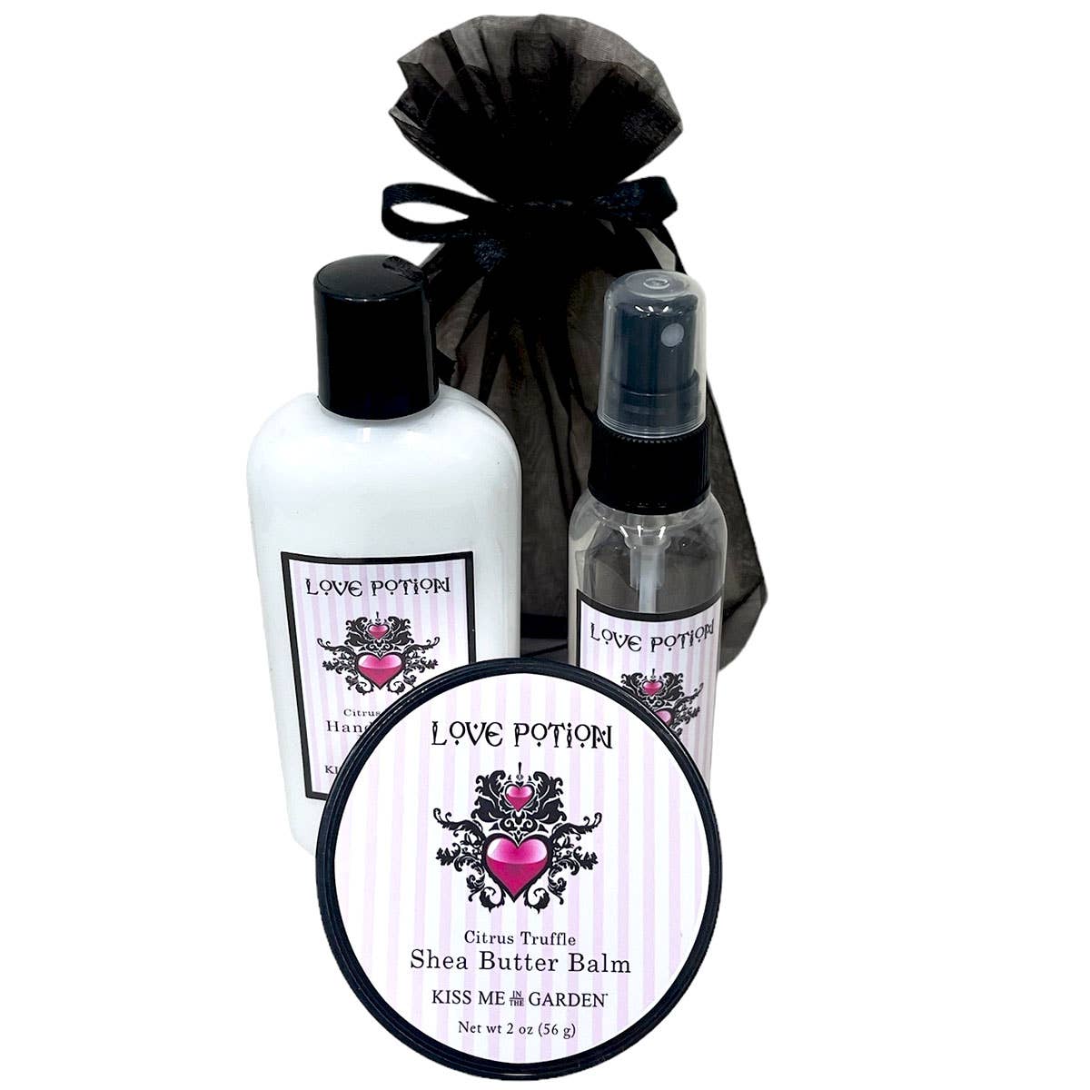 Kiss Me in the Garden - Valentine's Love Potion 3 Pc Gift Set