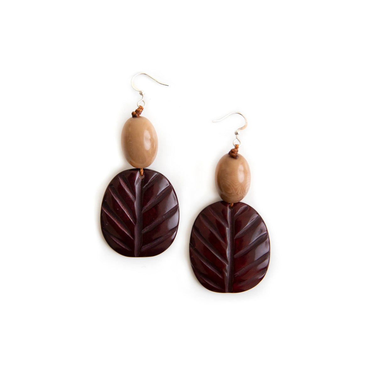 Tagua Organic Jewelry - Ivy Earrings
