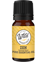 Wild Essentials - Essential Oil - 10 ml "Zen" Blend, Meditate, stress formula