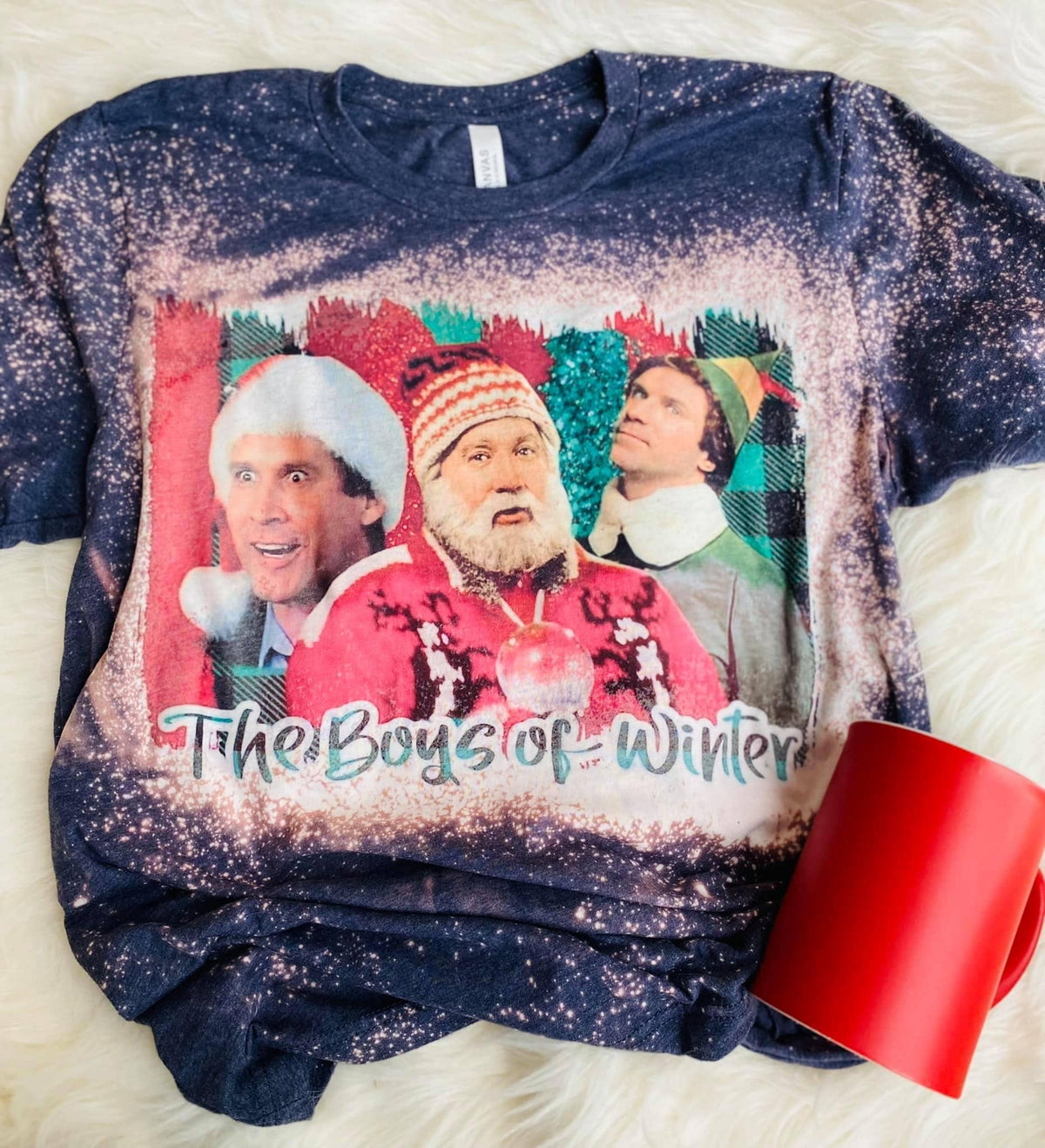 Class & Sass Designs - The Boys of Winter Bleached Tee