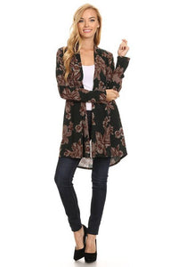 Chris & Carol Apparel Floral Cardigan - A601171C