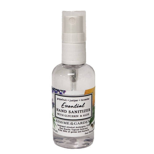 Kiss Me in the Garden - Grapefruit Juniper MINI Hand Santizer SPRAY