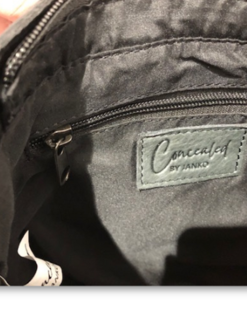 Conceal and Carry Handbag. The Abigail #654 is small yet large enough to carry. Soft Stavenger Leather is soft and subtle yet sturdy.