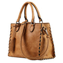 Concealed Carry Purse - Locking Laced Ann Satchel by Lady Conceal