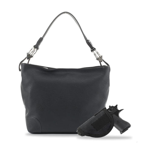 Jessie & James Lydia Concealed Carry Lock and Key Hobo Bag #C3179AL