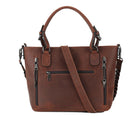 Concealed Carry Bailey Leather Satchel by Lady Conceal