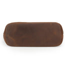 Bottom view of the brown Lady Conceal Bailey leather satchel