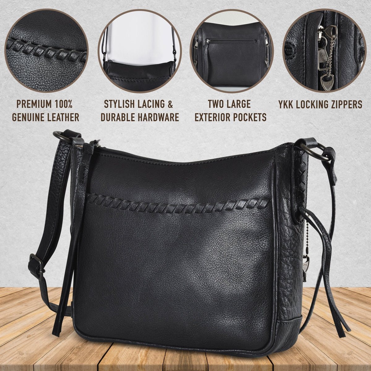 Concealed Carry Callie Crossbody by Lady Conceal