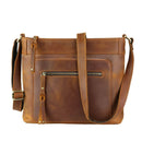 Concealed Carry Delaney Unisex Leather Crossbody by Lady Conceal