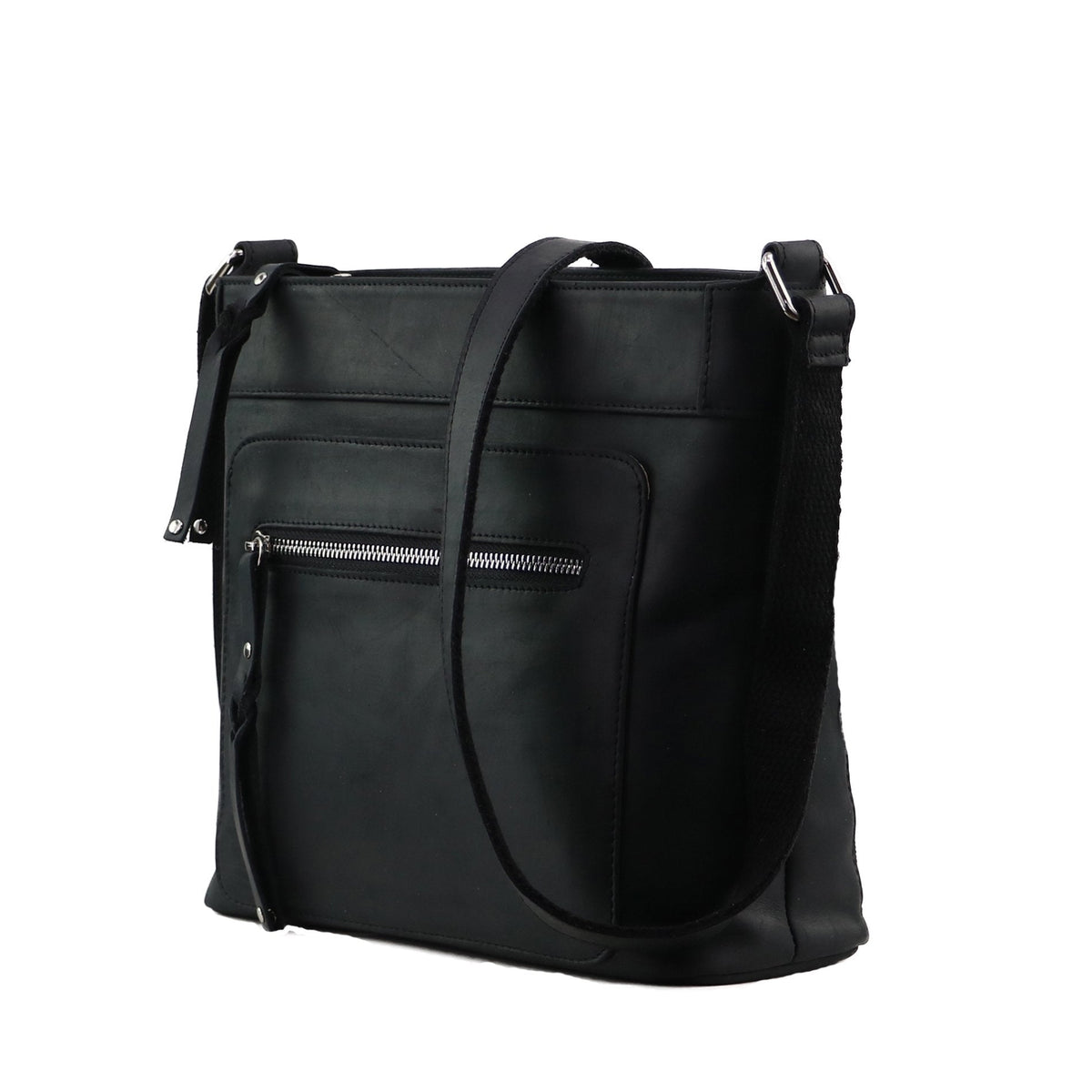 Concealed Carry Delaney Unisex Leather Crossbody by Lady Conceal
