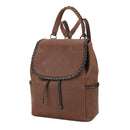Concealed Carry Allie Leather Backpack by Lady Conceal