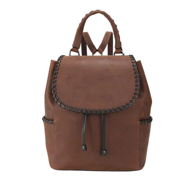 Concealed Carry Allie Leather Backpack by Lady Conceal