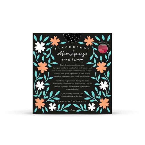 Finchberry Main Squeeze Handcrafted Vegan Soap