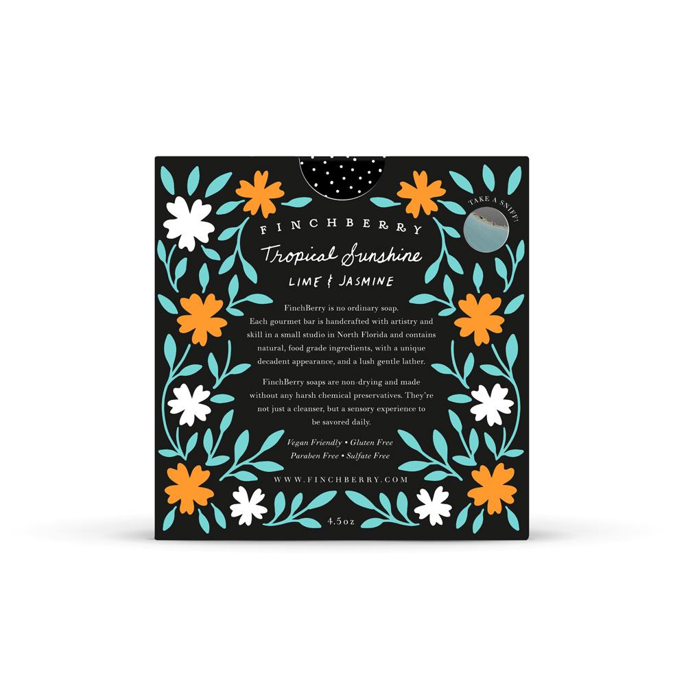 Finchberry Tropical Sunshine Handcrafted Vegan Soap
