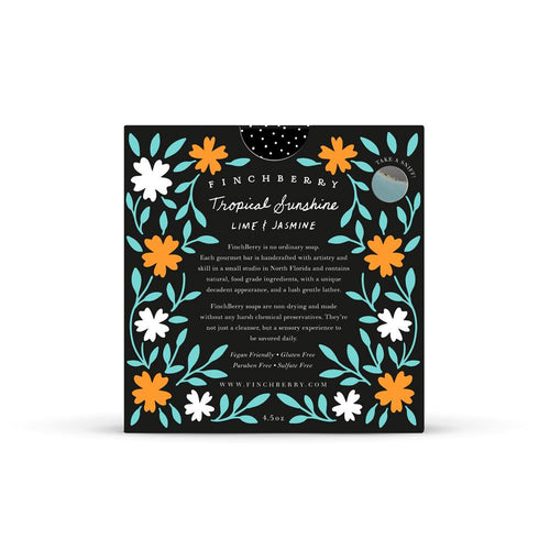 Finchberry Tropical Sunshine Handcrafted Vegan Soap