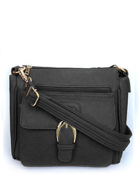 Concealed Carry Roma Buckle Front Concealment Bag #7084PU