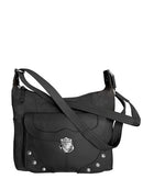 Concealed Carry Roma Studded Leather Cross Body