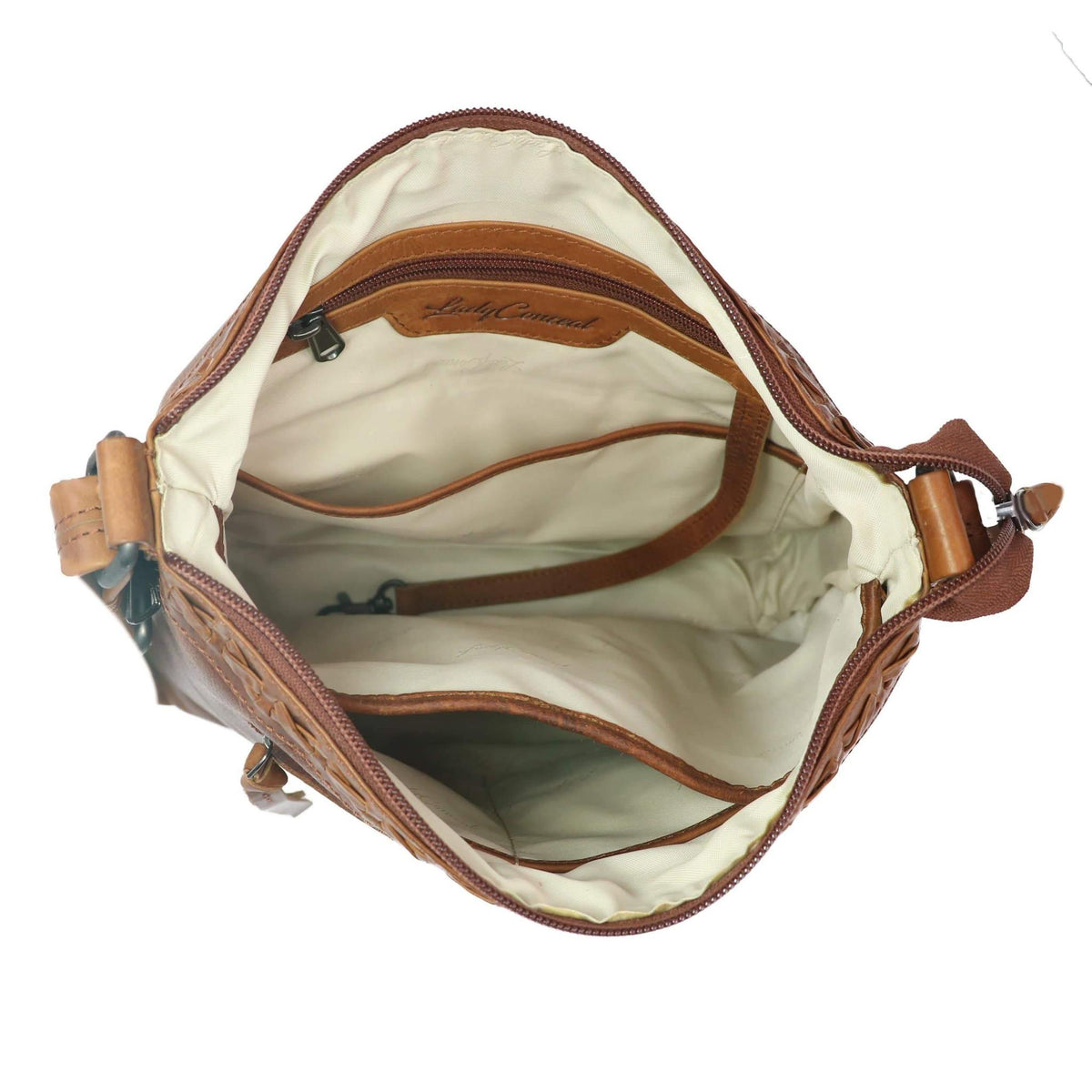 Concealed Carry Faith Leather Crossbody by Lady Conceal
