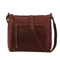 Concealed Carry Hayden Leather Computer Briefcase with RFID Organizer by Lady Conceal