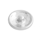 Back of the silver-tone tree-of-life snap charm showing its snap connector
