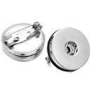 Silver Pin / Brooch Sandy Snap Interchangeable Charm Jewelry