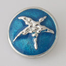 Starfish Enamel Sandy Snap Interchangeable Charms