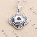 Classic Pendant on 24" Chain Sandy Snap Interchangeable Charm Necklace