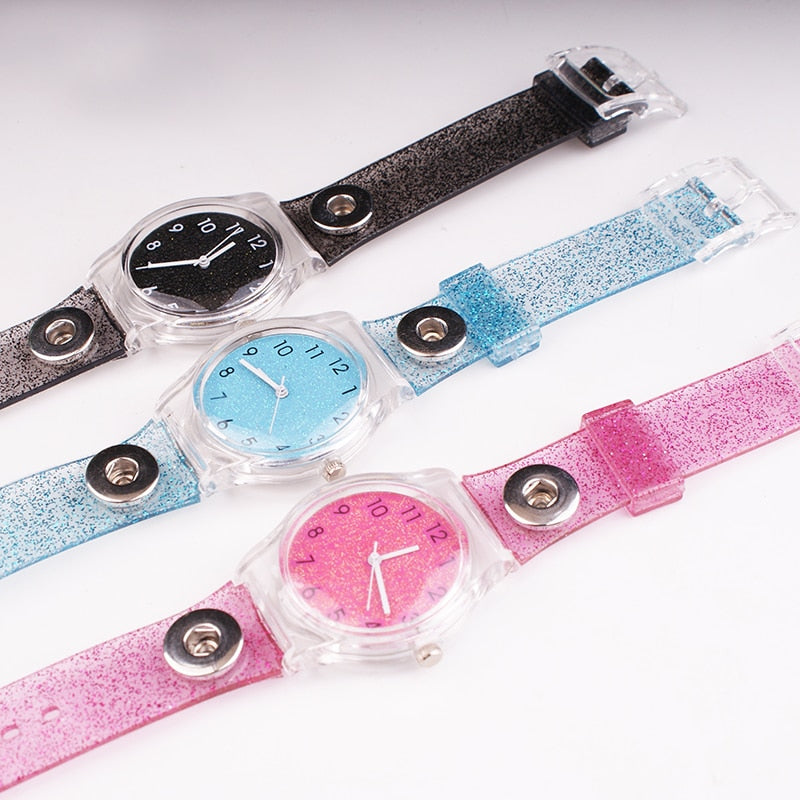 Sandy Snap Interchangeable Charm Watch