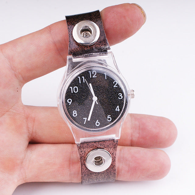 Sandy Snap Interchangeable Charm Watch