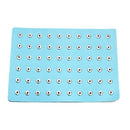 Leather Sandy Snap Interchangeable Charm Holder/Display Mat