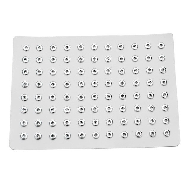 Leather Sandy Snap Interchangeable Charm Holder/Display Mat