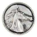 Majestic Horse Sandy Snap Interchangeable Charm