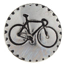 Metal Engraved Bicycle Sandy Interchangeable Charm