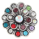 Jewel-Tone Crystal Sandy Snap Interchangeable Charm