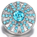 Sky Blue Design Sandy Snap Interchangeable Charm